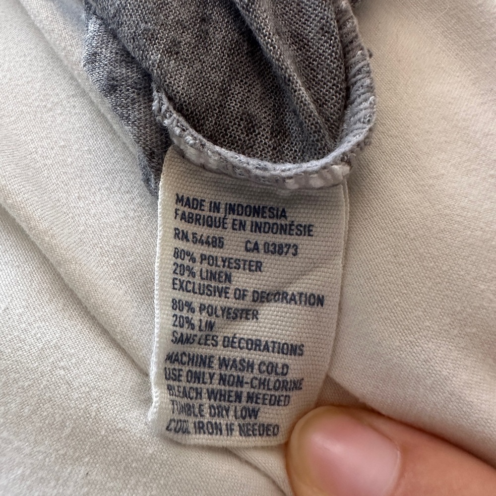 American Eagle Outfitters Gray Women's Top - Picture 5 of 5